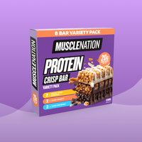 CRISP Protein Bar - CRISP Variety Pack - 6 Bars-Protein Bars-MNSUPPS0462-9359054003163-1-Muscle Nation