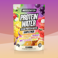 PROTEIN WATER - Sample Pack - 8 Flavours-Protein Water Sample-MNSUPPS0344-9359054001473-1-Muscle Nation
