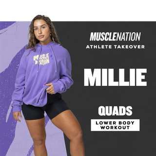 Millie's Quads and Abs Workout-Muscle Nation