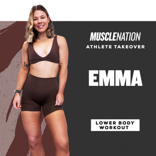 Emma Combs Lower Body Workout-Muscle Nation