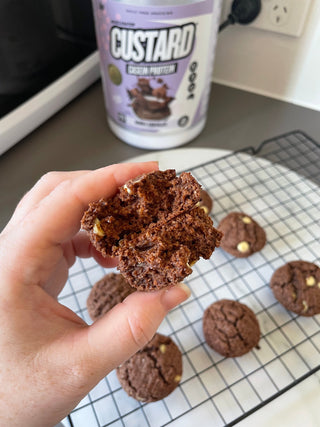 Chocolate Custard Protein Cookies-Muscle Nation