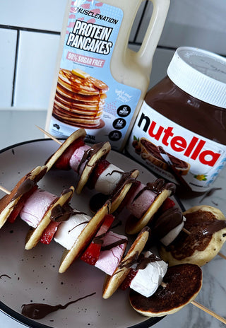 Protein Pancake Skewers-Muscle Nation
