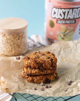 Banana Oat Choc Chip Cookies-Muscle Nation