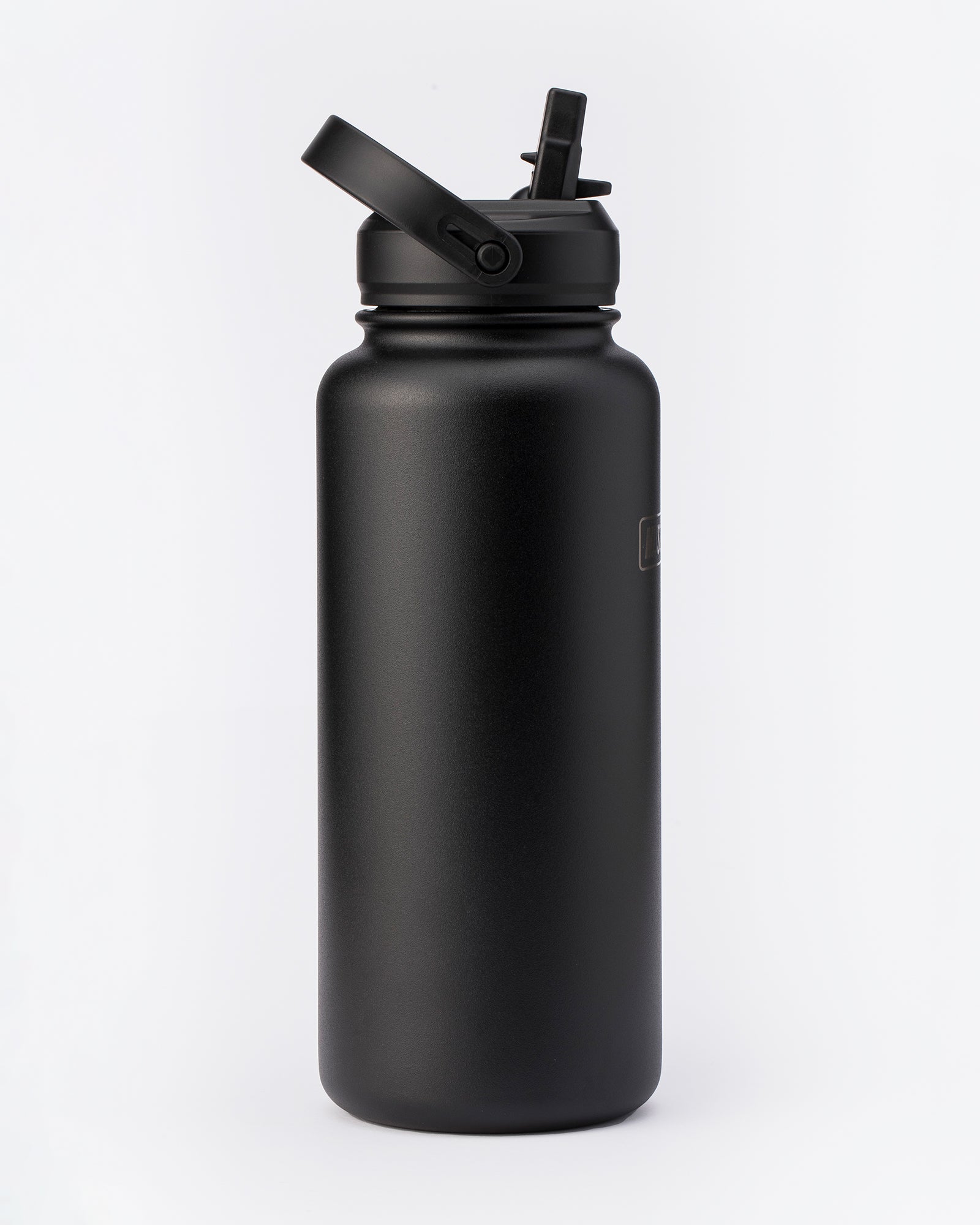 1L Insulated Water Bottle - Black-Shakers & Bottles-ONE-BLK-ONE-MNAPPRL26454-4-Muscle Nation