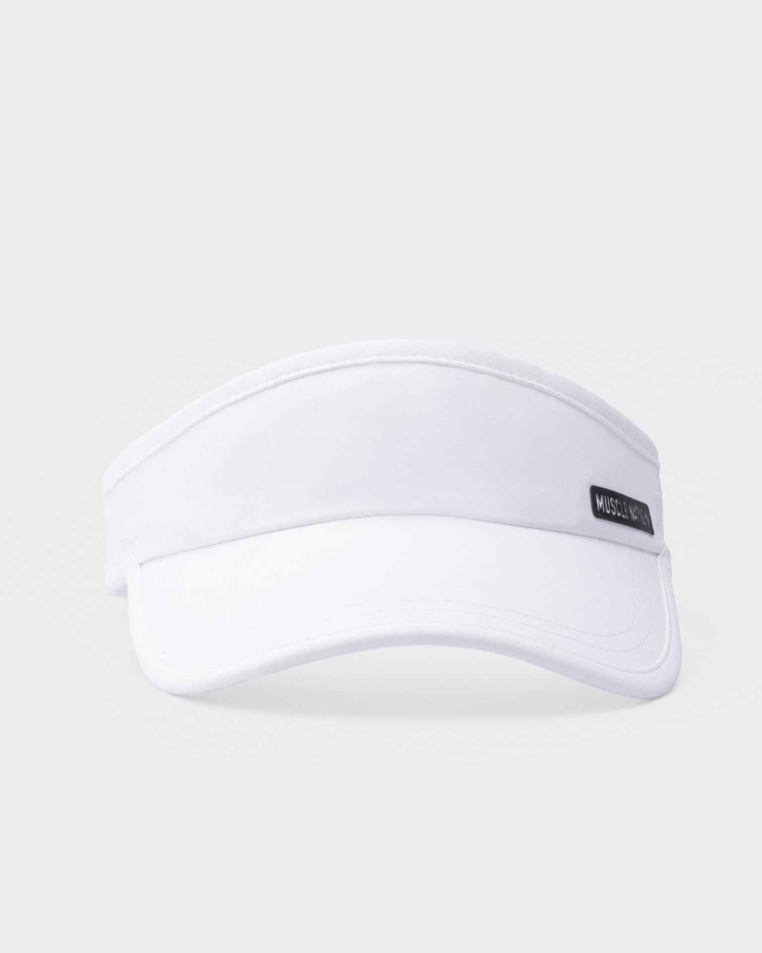 Muscle Nation Active Visor - White-Accessories-White-ACC1124176WHT-ONE-MNAPPRL32756-3-Muscle Nation
