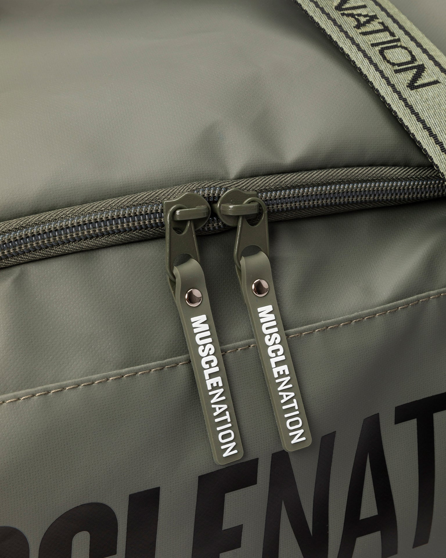 Duffle Bag - Khaki-Bags-ONE-AC052345BGRN-One Size-MNAPPRL28505-4-Muscle Nation