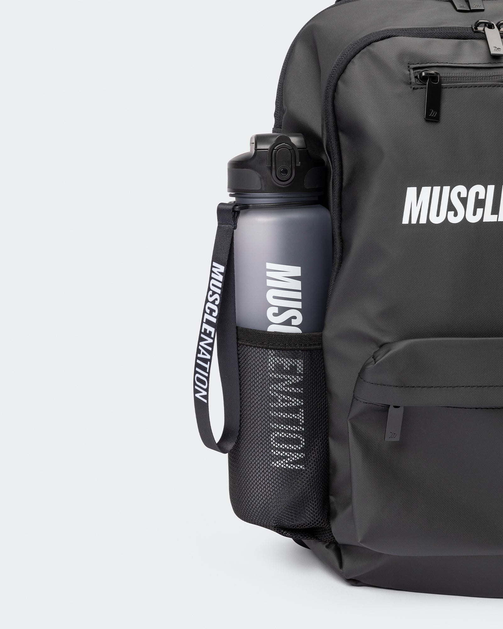 Backpack - Black-Bags-ONE-AC032226BLK-One Size-MNAPPRL28484-4-Muscle Nation