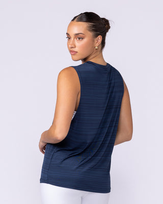 Active Drop Arm Training Tank - Navy-Singlets & Tanks-XXS-1125126NAVY-XXS-MNAPPRL45111-2-Muscle Nation