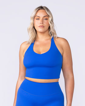 Active Form Cropped Tank - Bondi Blue-Singlets & Tanks-XXS-1125128BONDIBLU-XXS-MNAPPRL45345-1-Muscle Nation