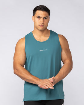 Active Training Tank - Shark-Singlets & Tanks-S-092526SHRK-S-MNAPPRL44227-1-Muscle Nation