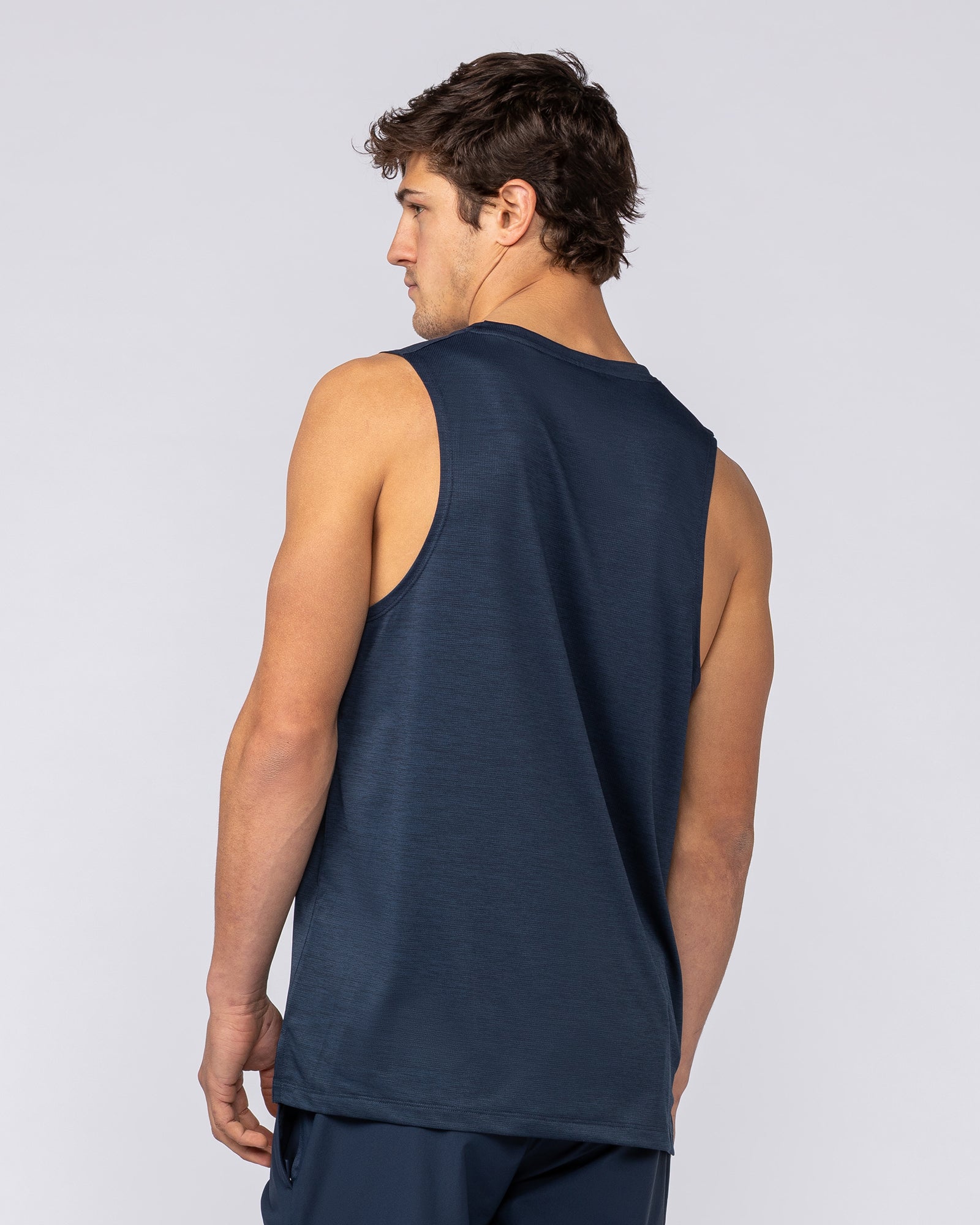Aero Active Tank - Navy-Singlets & Tanks-S-082533NAVY-S-MNAPPRL43813-4-Muscle Nation