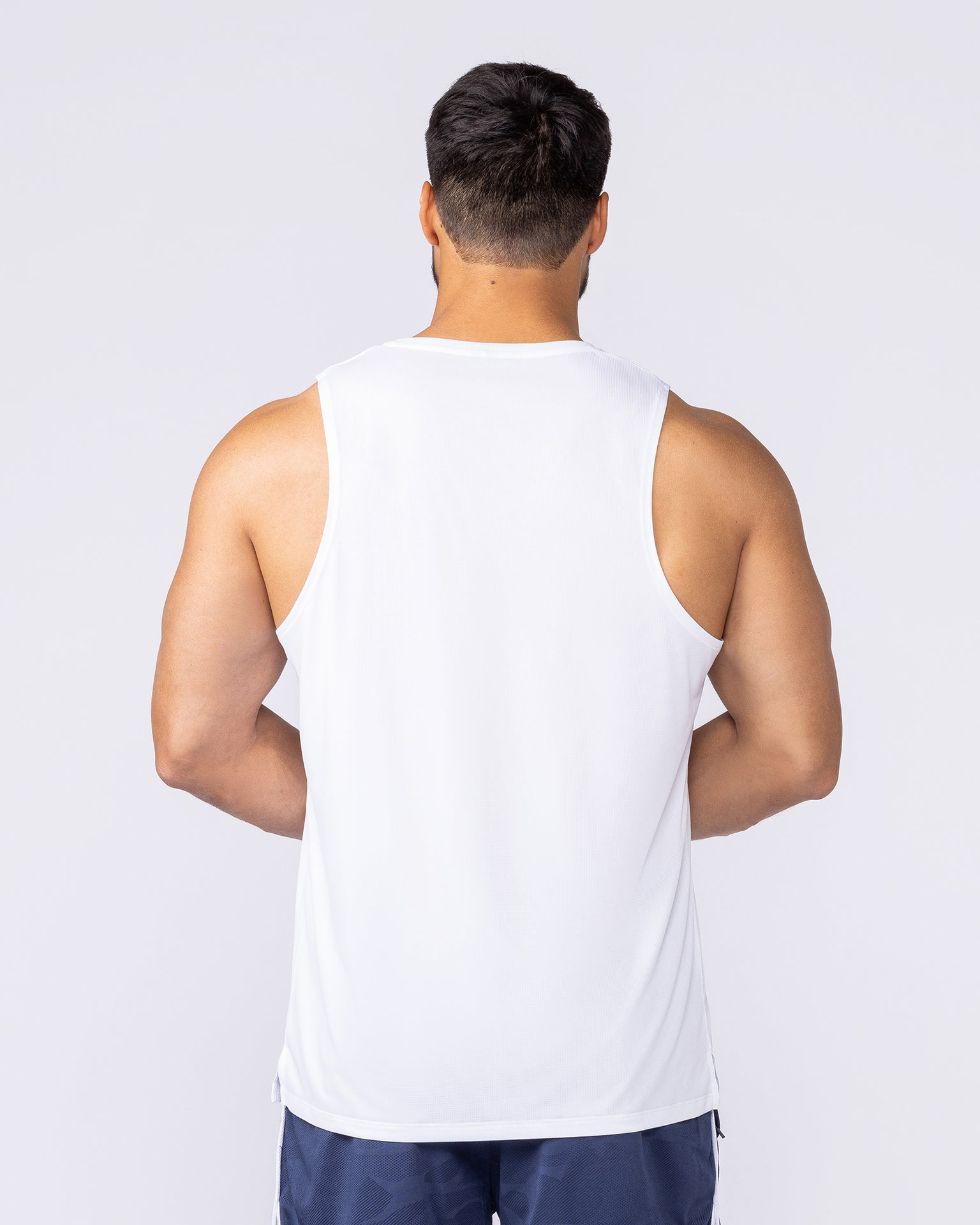 Aero Active Tank - White-Singlets & Tanks-S-1125167WHT-S-MNAPPRL47199-6-Muscle Nation