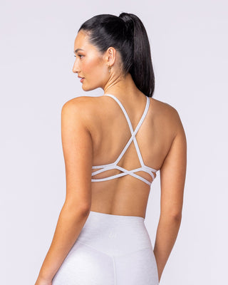 Afterglow Bralette - White Grey Marl-Bralettes-XXS-1125106WHTGMRL-XXS-MNAPPRL45406-2-Muscle Nation