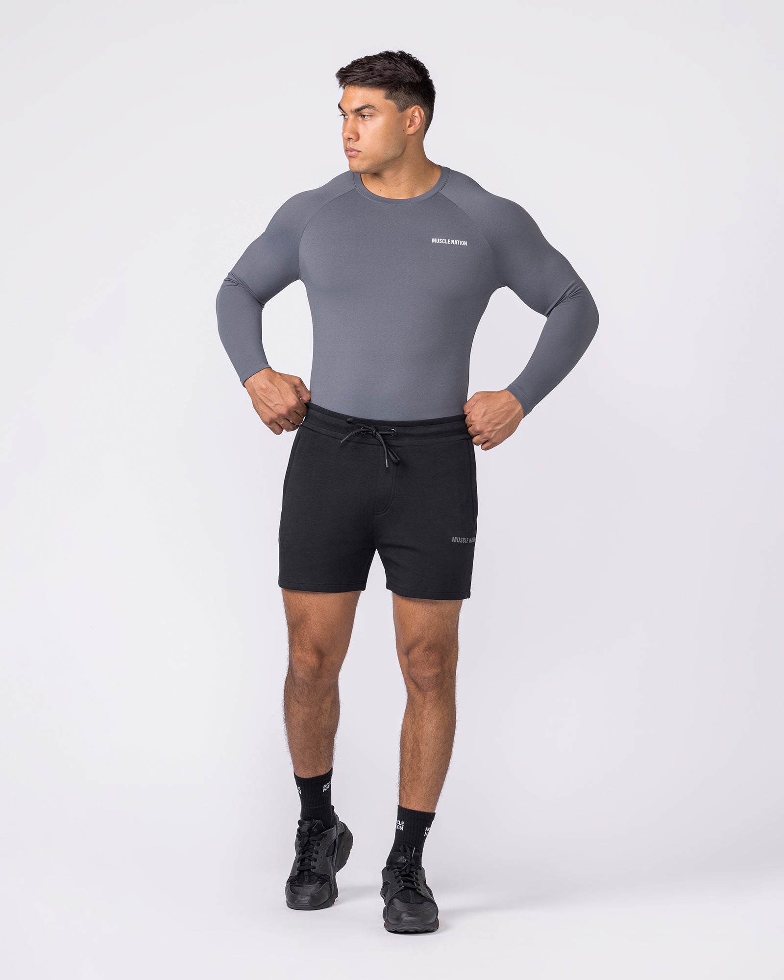 Apex Long Sleeve Tee - Tornado-Long Sleeve T-Shirts-XS-042647TRNDO-XS-MNAPPRL50533-5-Muscle Nation