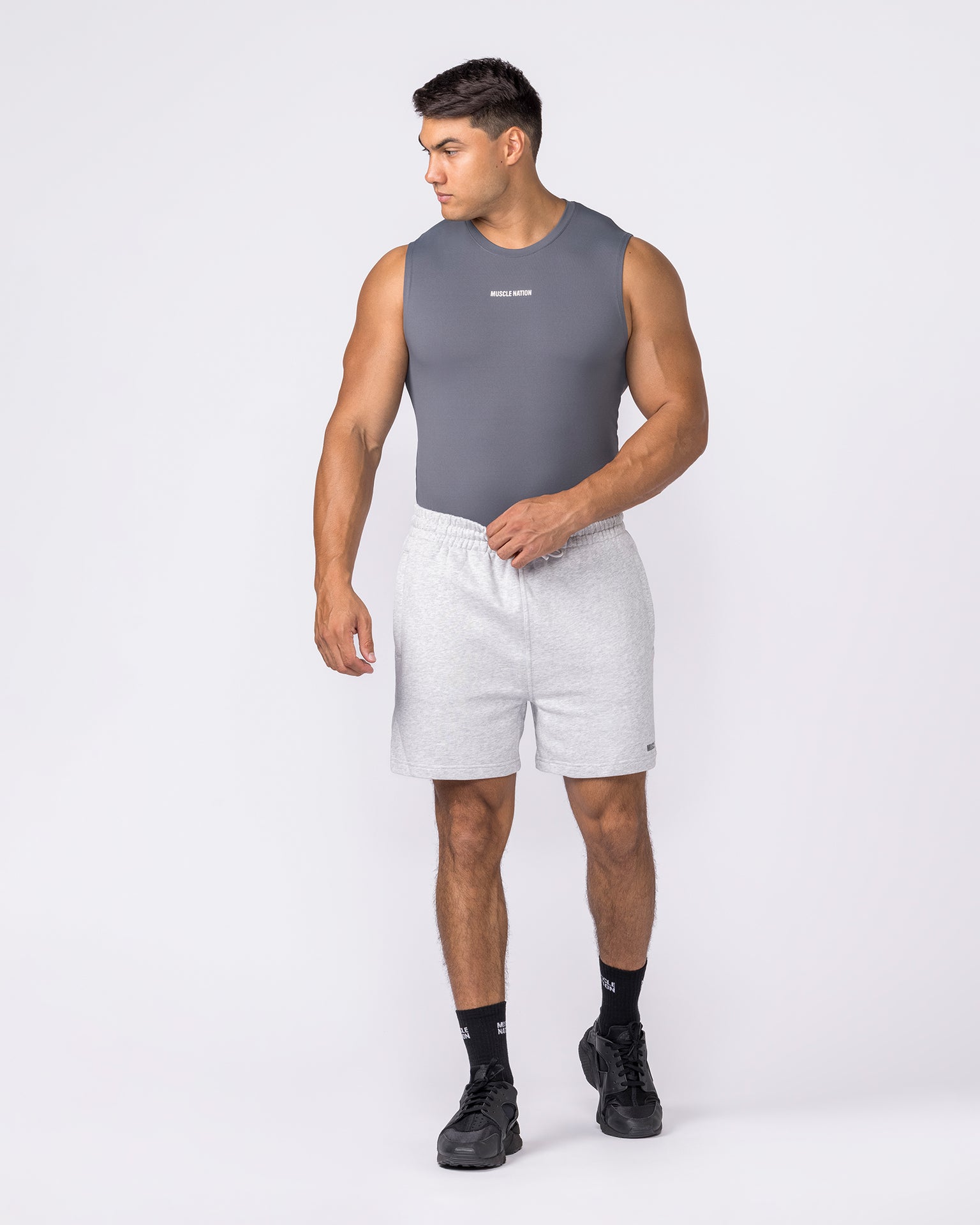 Apex Sleeveless Tee - Tornado-Singlets & Tanks-S-042649TRNDO-S-MNAPPRL50554-6-Muscle Nation