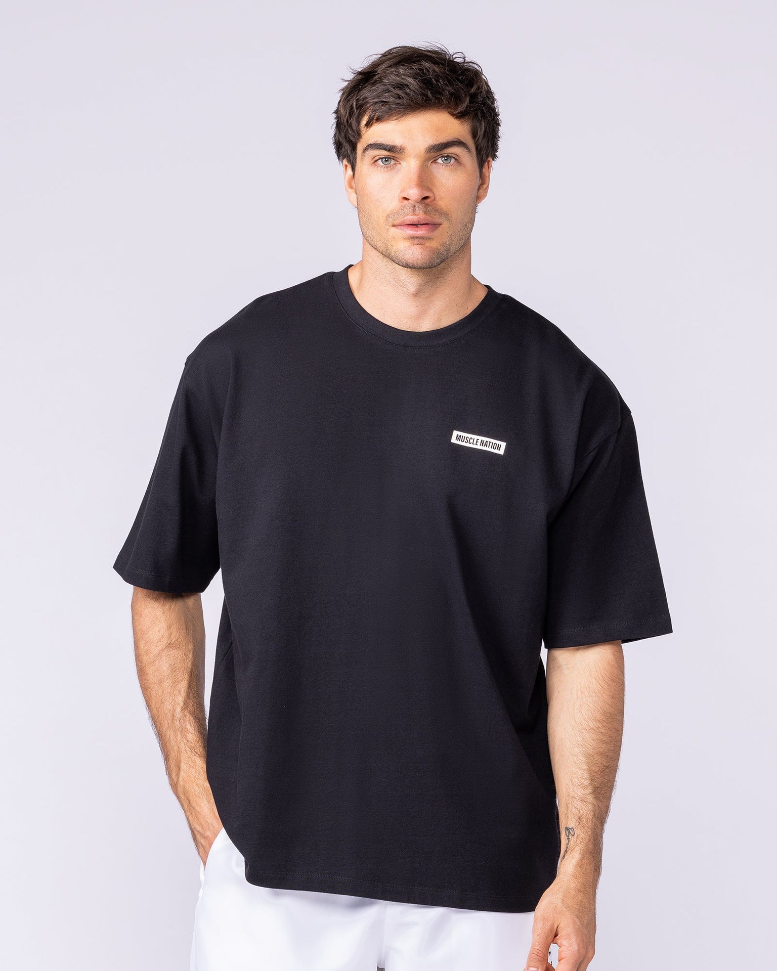 Athletic Division Pump Cover - Black-T-Shirts-XS-1125176BLK-XS-MNAPPRL47301-2-Muscle Nation