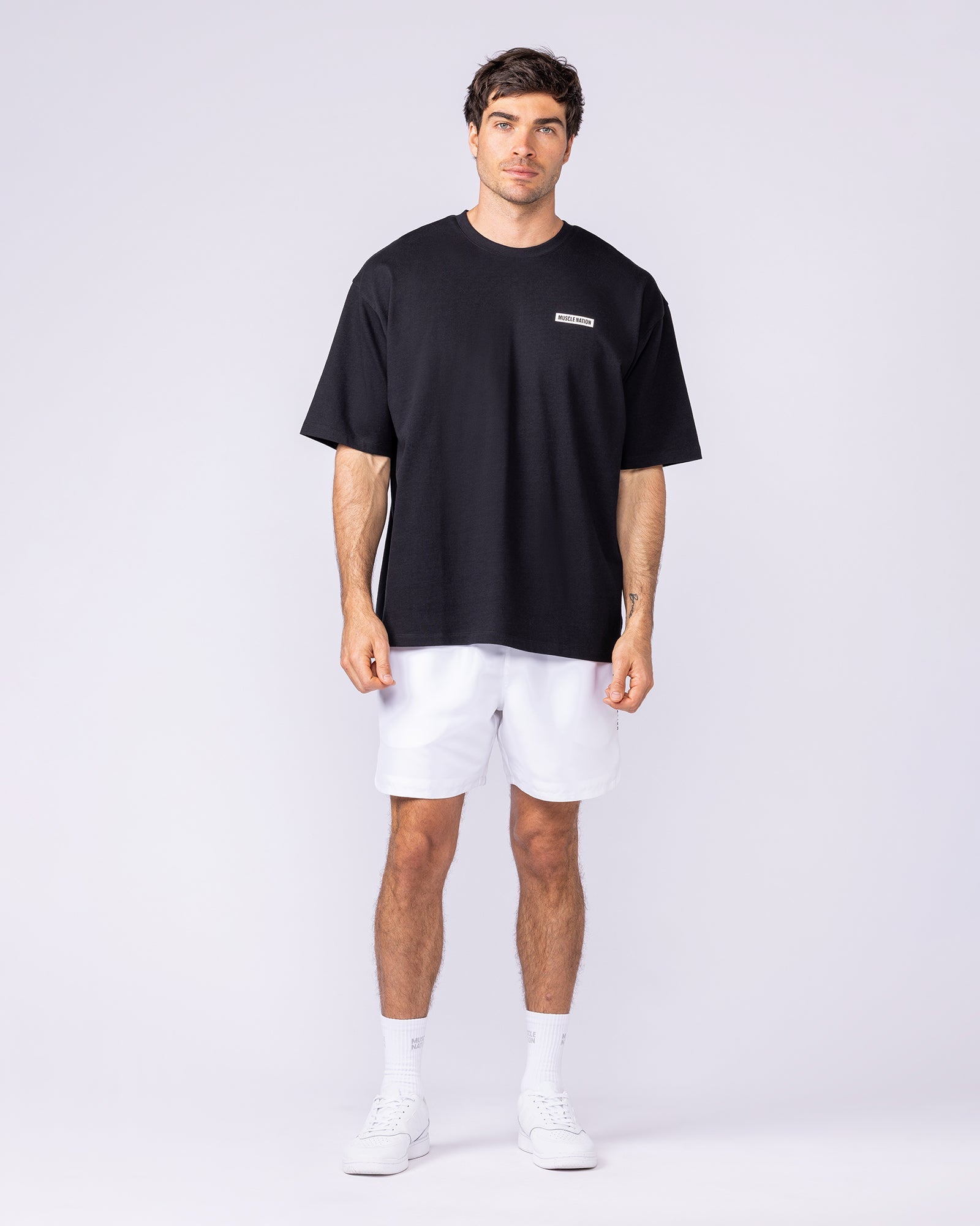 Athletic Division Pump Cover - Black-T-Shirts-XS-1125176BLK-XS-MNAPPRL47301-6-Muscle Nation