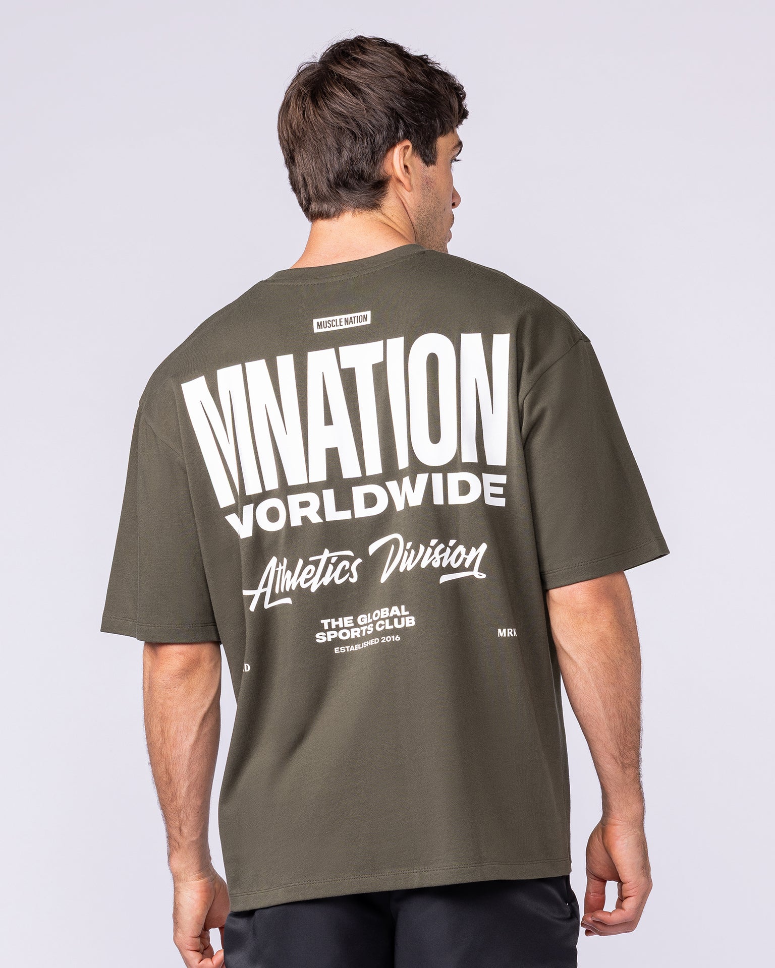 Athletic Division Pump Cover - Dark Khaki-T-Shirts-XS-1125176DKHAKI-XS-MNAPPRL47317-3-Muscle Nation