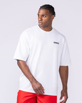 Athletic Division Pump Cover - White-T-Shirts-XS-1125176WHT-XS-MNAPPRL47309-2-Muscle Nation