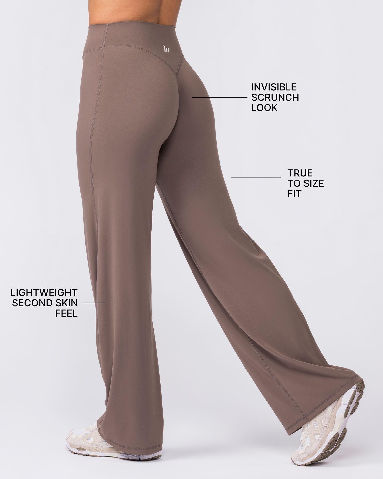 Aura Straight Leggings - Taupe-Leggings-XXS-032628TAUPE-XXS-MNAPPRL49733-3-Muscle Nation