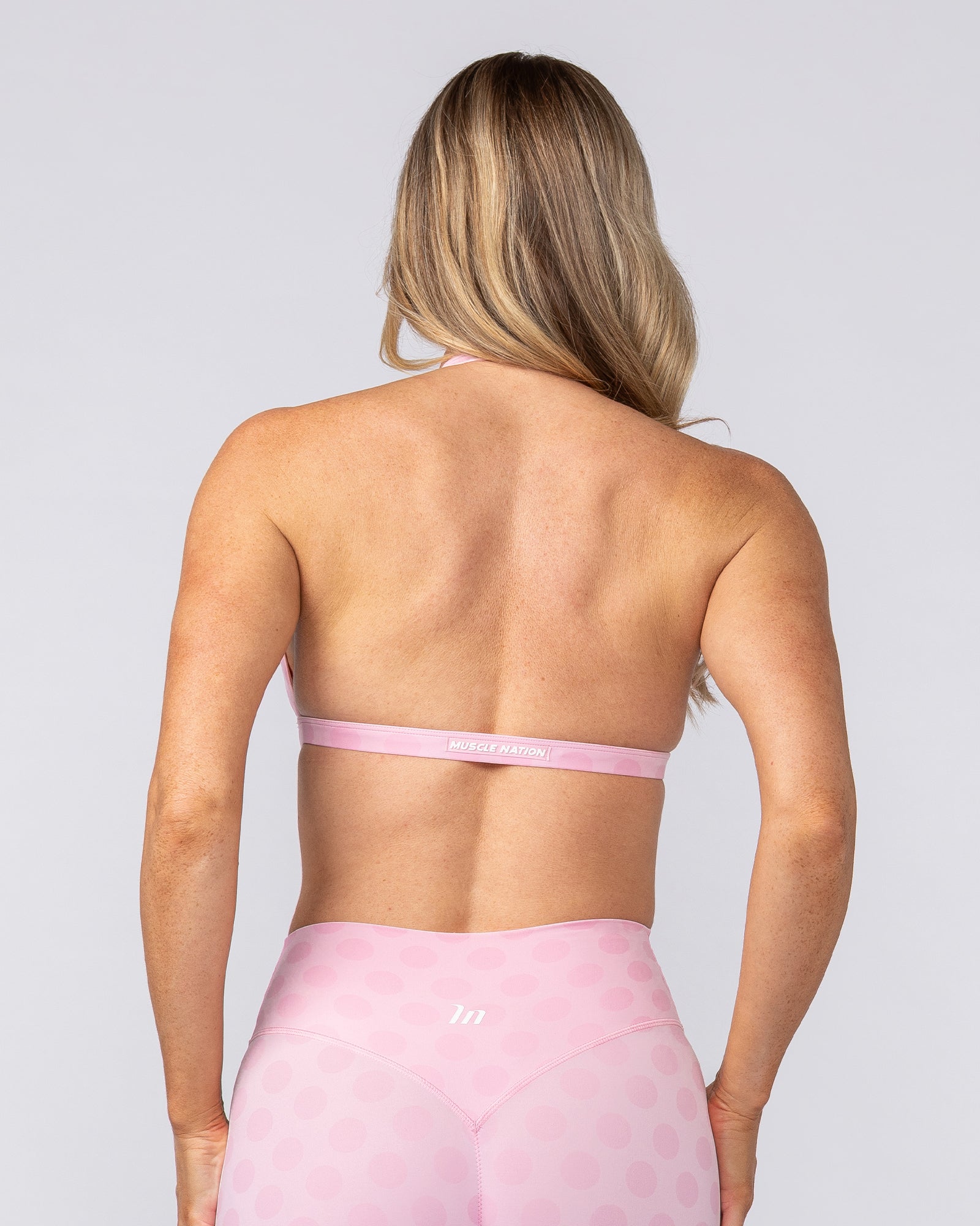 Aura Halter Bralette - Blossom Spot-Sports Bras-XXS-082503BLMSP-XXS-MNAPPRL43655-2-Muscle Nation