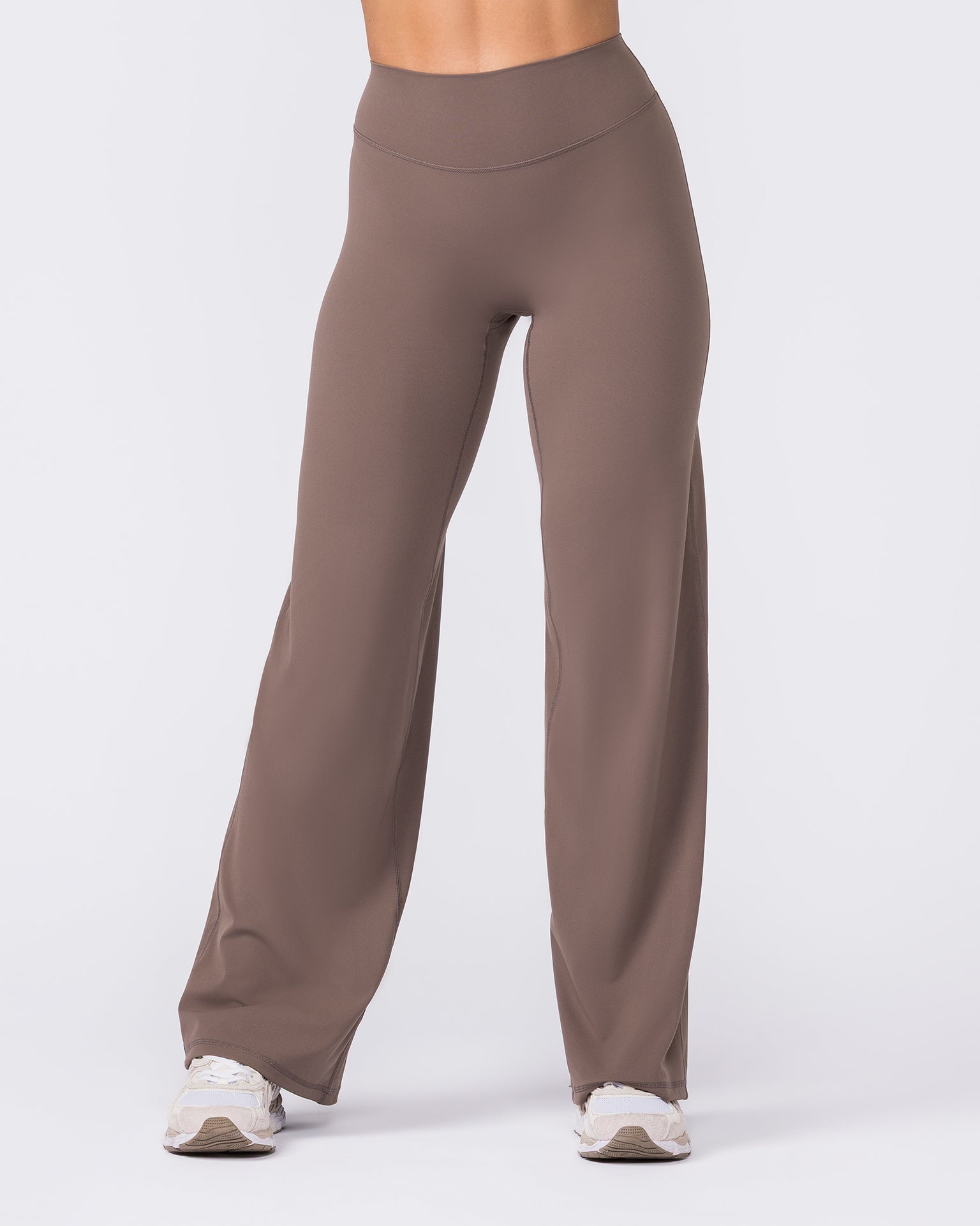 Aura Straight Leggings - Taupe-Leggings-XXS-032628TAUPE-XXS-MNAPPRL49733-4-Muscle Nation