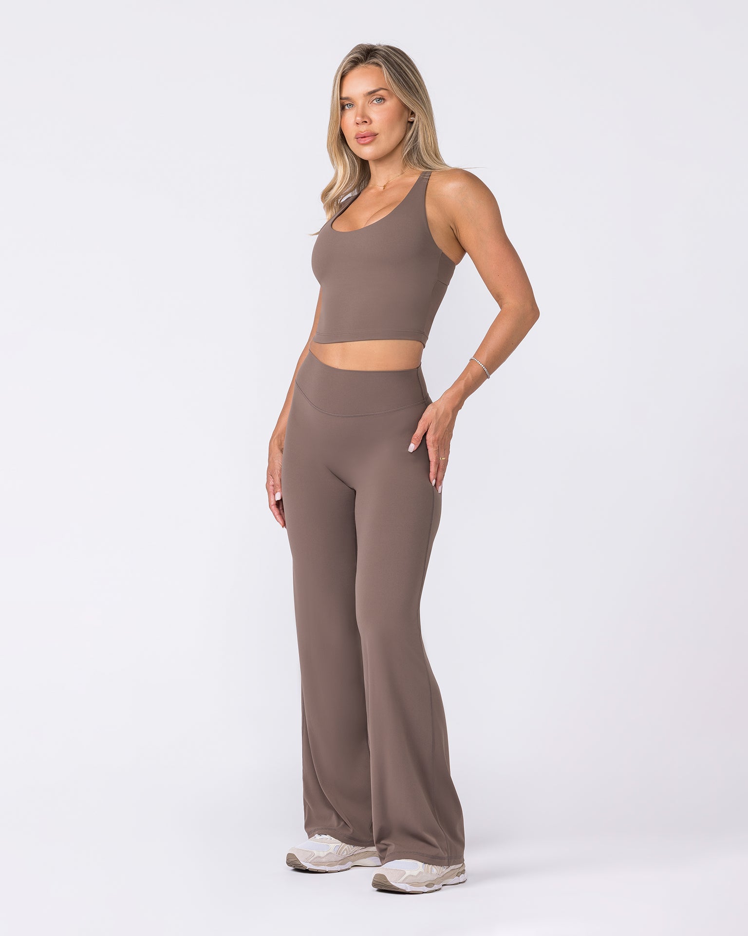 Aura Straight Leggings - Taupe-Leggings-XXS-032628TAUPE-XXS-MNAPPRL49733-8-Muscle Nation