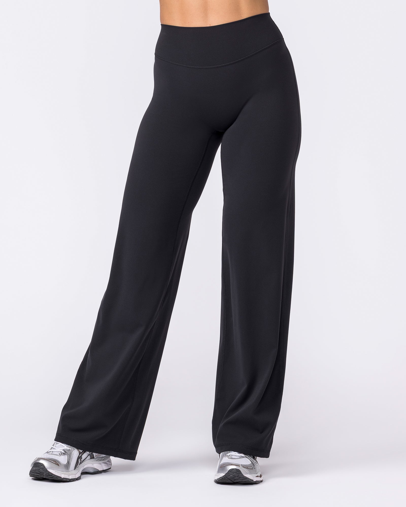 Aura Straight Leg Leggings Long - Black-Leggings-XXS-032657BLK-XXS-MNAPPRL51587-4-Muscle Nation