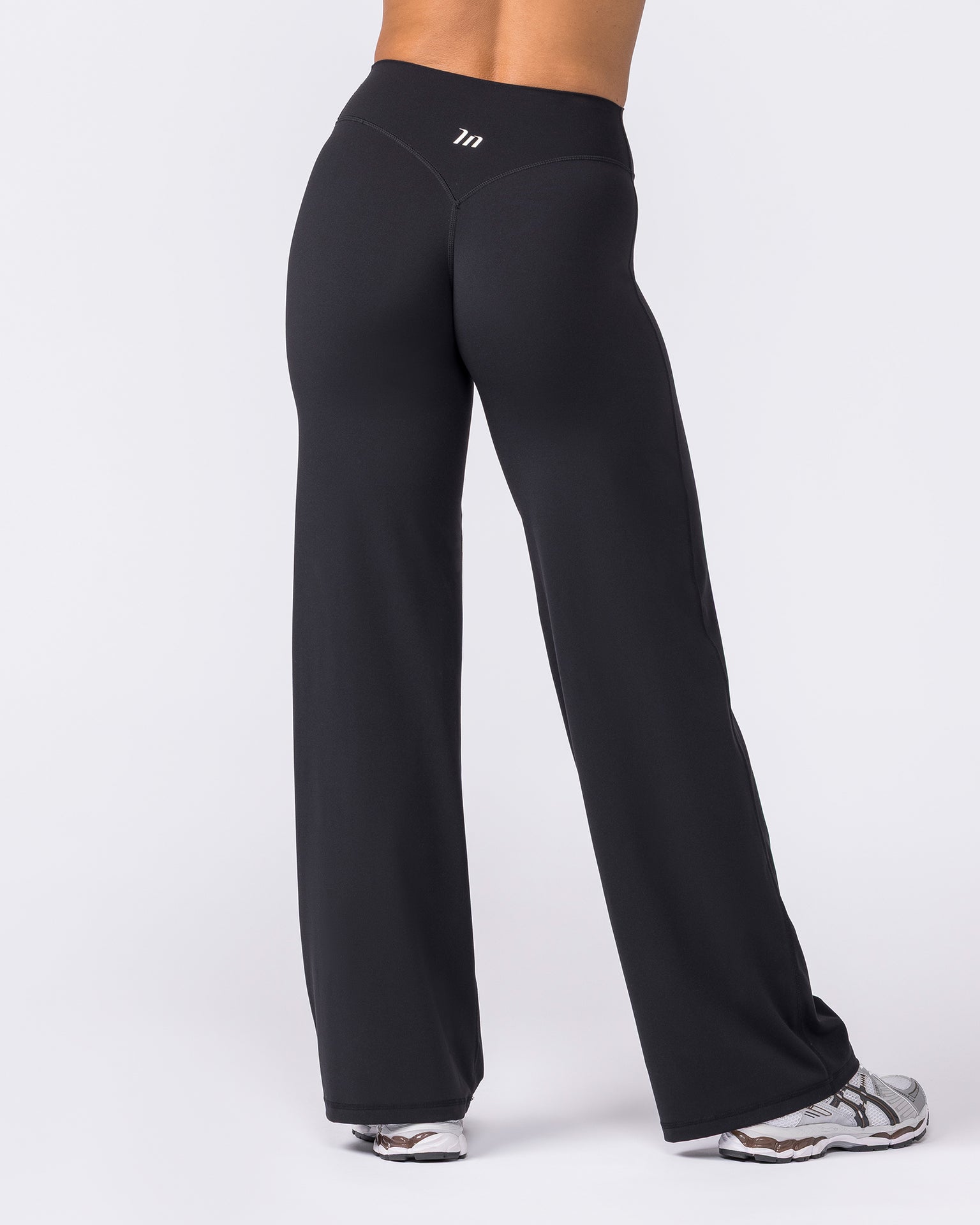 Aura Straight Leg Leggings Long - Black-Leggings-XXS-032657BLK-XXS-MNAPPRL51587-6-Muscle Nation