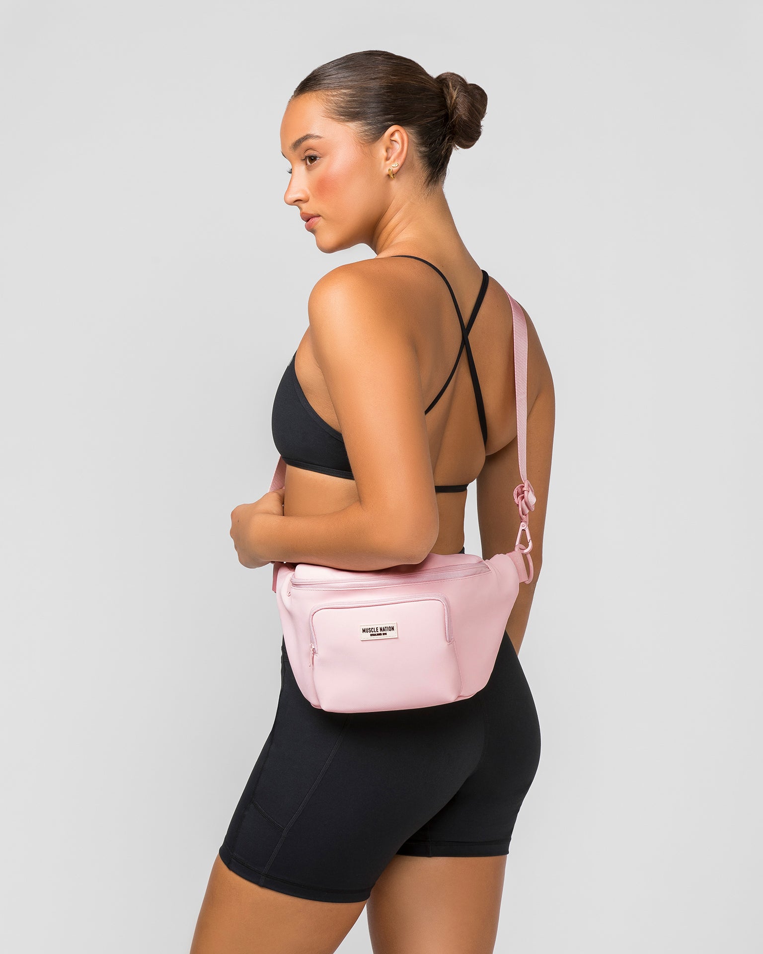 Cross Body Bag - Pale Pink-Bags-One Size-AC112331PALPNK-One Size-MNAPPRL28493-5-Muscle Nation