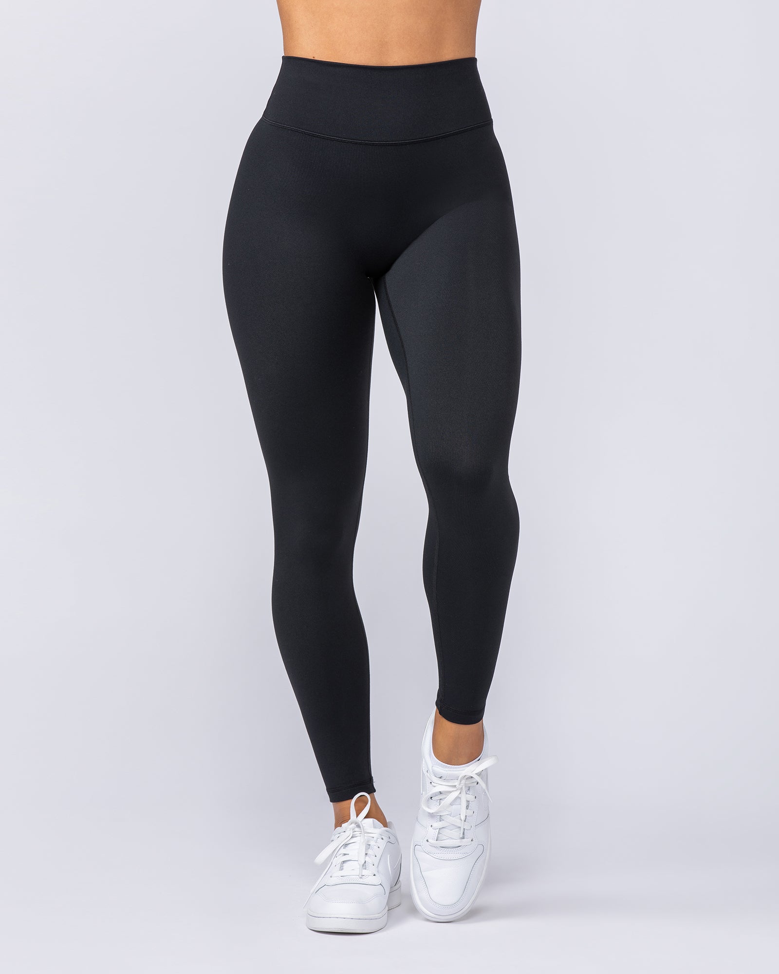 Instinct Scrunch Ankle Length Leggings - Black-Leggings-XXS-112459BLK-XXS-MNAPPRL33820-2-Muscle Nation