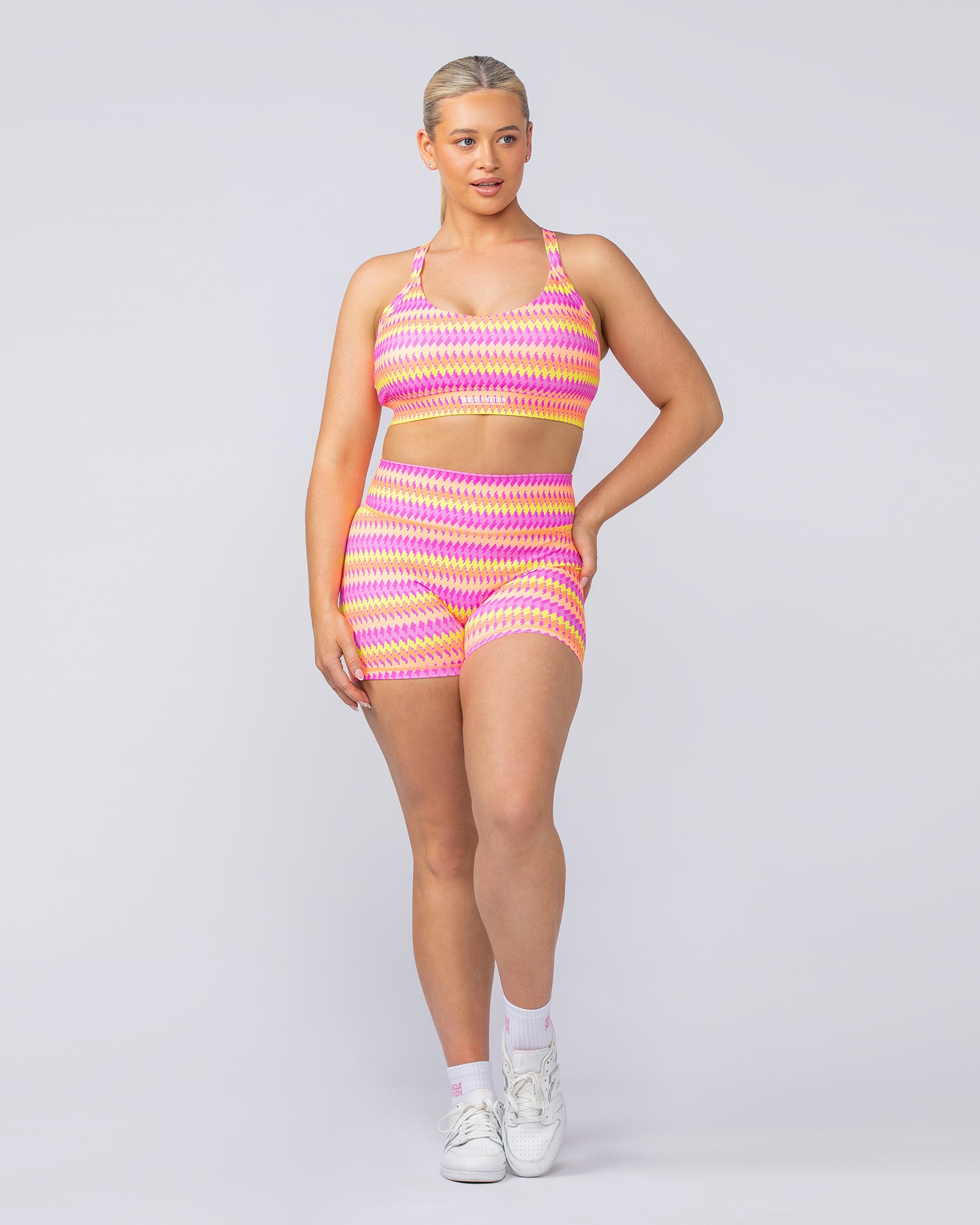 Rival Bra - Fiesta Print-Sports Bras-XXS-112453FIEPRT-XXS-MNAPPRL33667-5-Muscle Nation