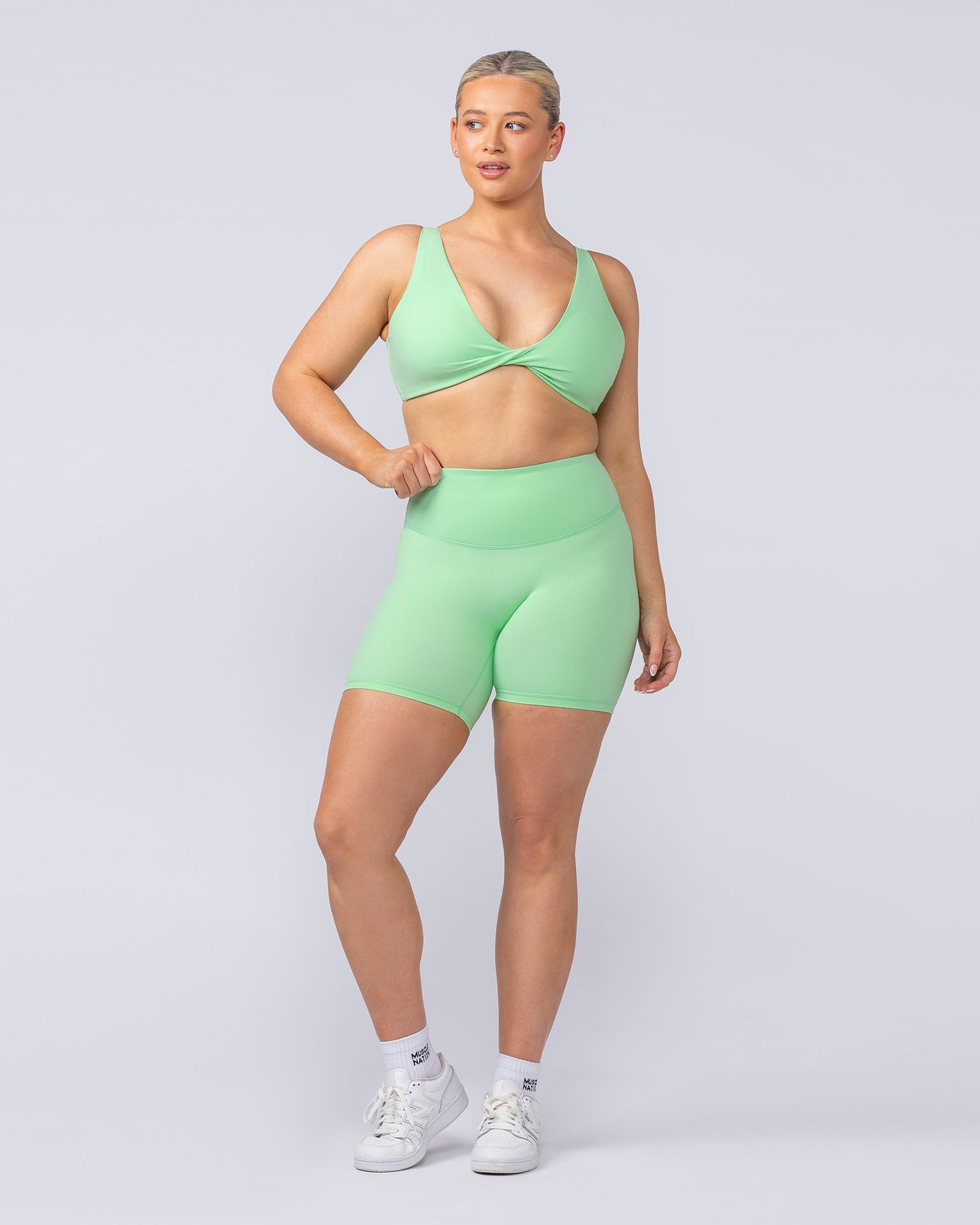 Embody Bralette - Lime Splice-Bralettes-XXS-1124109LIMSPLC-XXS-MNAPPRL34207-5-Muscle Nation