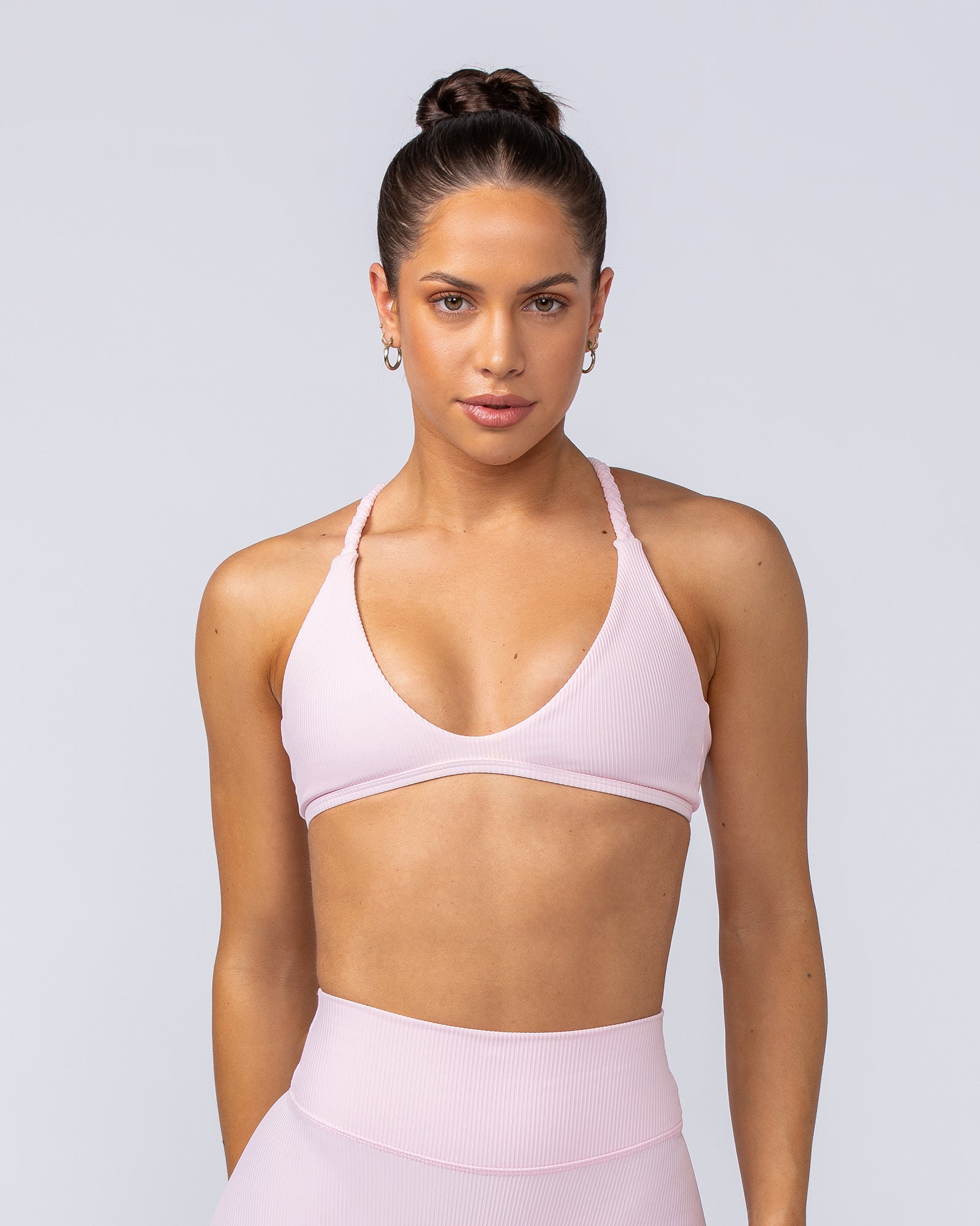 Breeze Rib Bralette - Baby Pink-Bralettes-XXS-112489BPNK-XXS-MNAPPRL33865-3-Muscle Nation