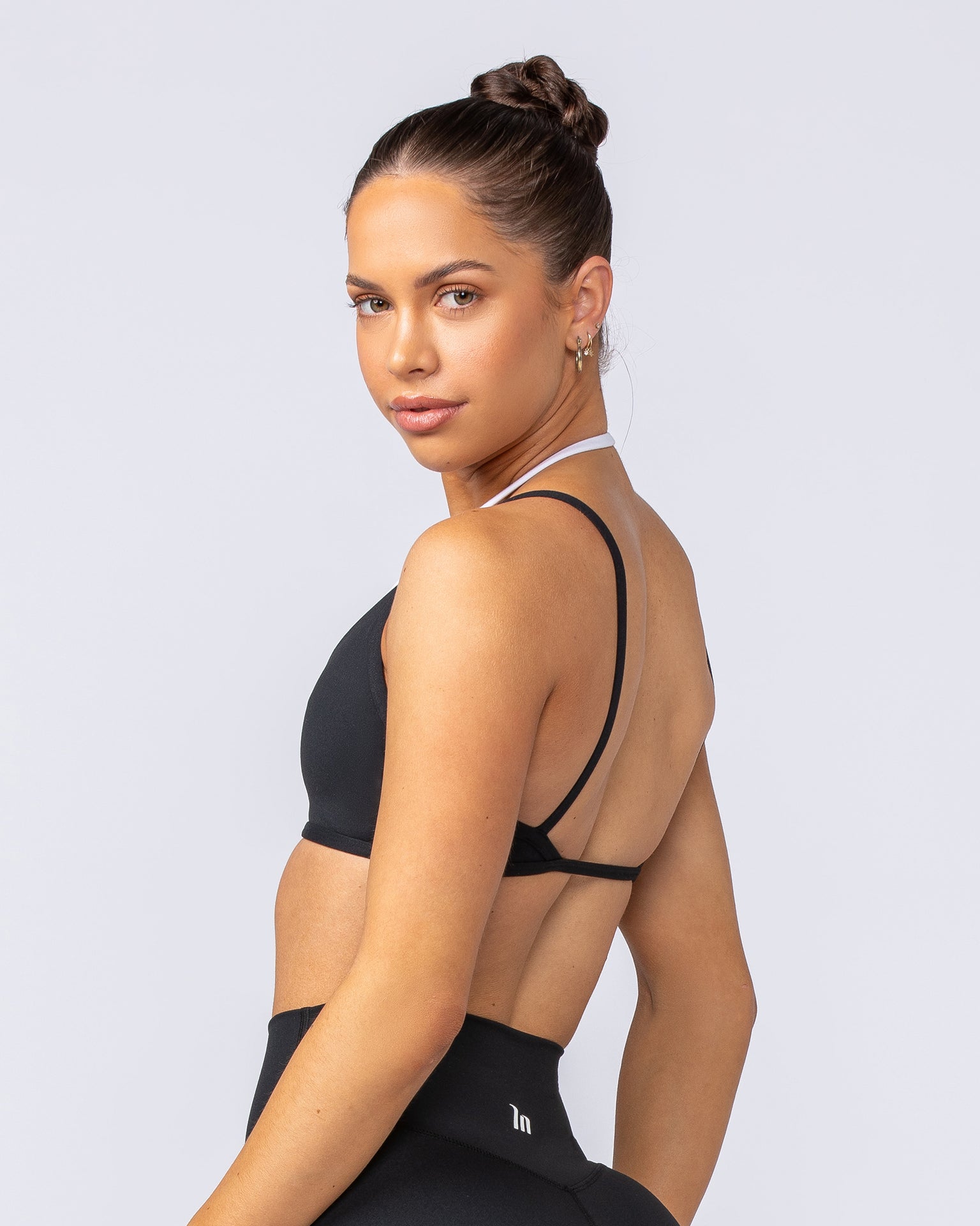 Stellar Bralette - Black-Bralettes-XXS-112455BLK-XXS-MNAPPRL33748-4-Muscle Nation