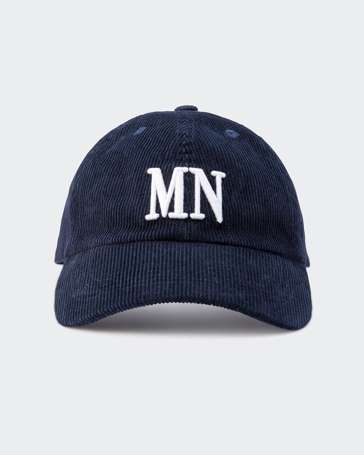 Corduroy Dad Hat-Headwear-Navy-AC112391NAVY-One Size-MNAPPRL28481-2-Muscle Nation