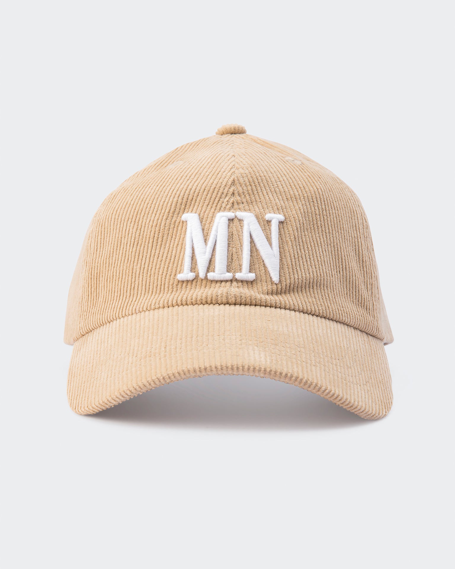 Corduroy Dad Hat-Headwear-Cream-AC112391CREAM-One Size-MNAPPRL28482-3-Muscle Nation