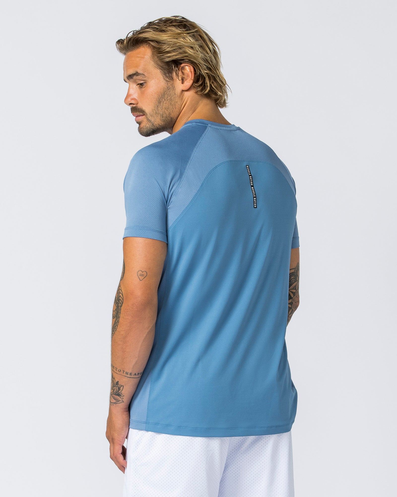 Ventilation Tee - Elemental Blue-T-Shirts-S-112356ELEMBLU-S-MNAPPRL28176-4-Muscle Nation
