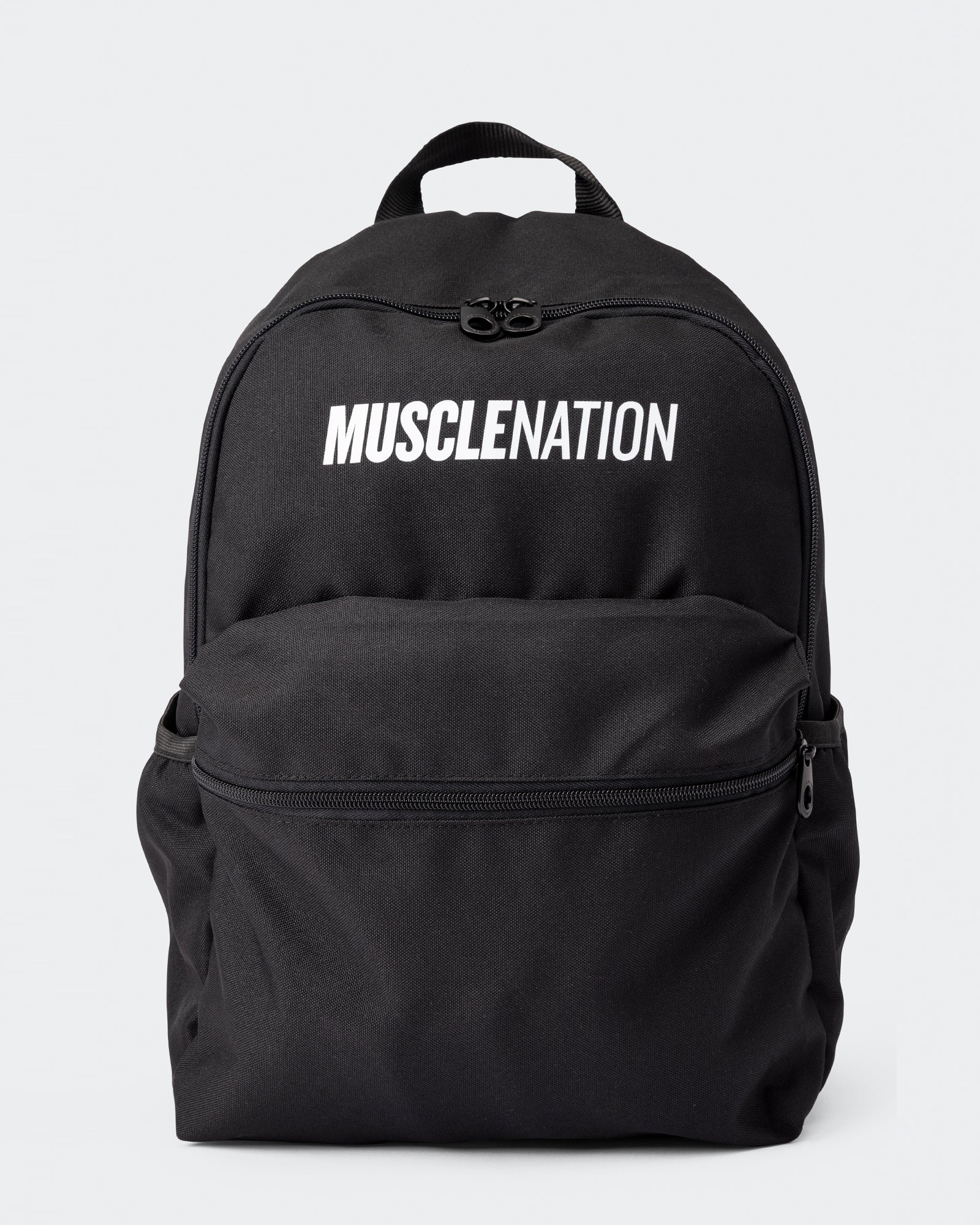 Muscle Nation Backpack - Black-Accessories-Black-ACC1124177BLK-ONE-MNAPPRL32734-1-Muscle Nation