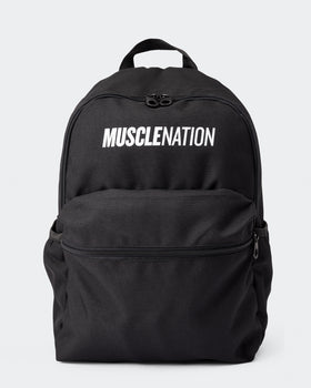 Muscle Nation Backpack - Black-Accessories-Black-ACC1124177BLK-ONE-MNAPPRL32734-1-Muscle Nation