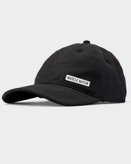MN Active Cap - Black-Accessories-Black (White logo)-ACC1124175BLKWHTLG-ONE-MNAPPRL32753-1-Muscle Nation