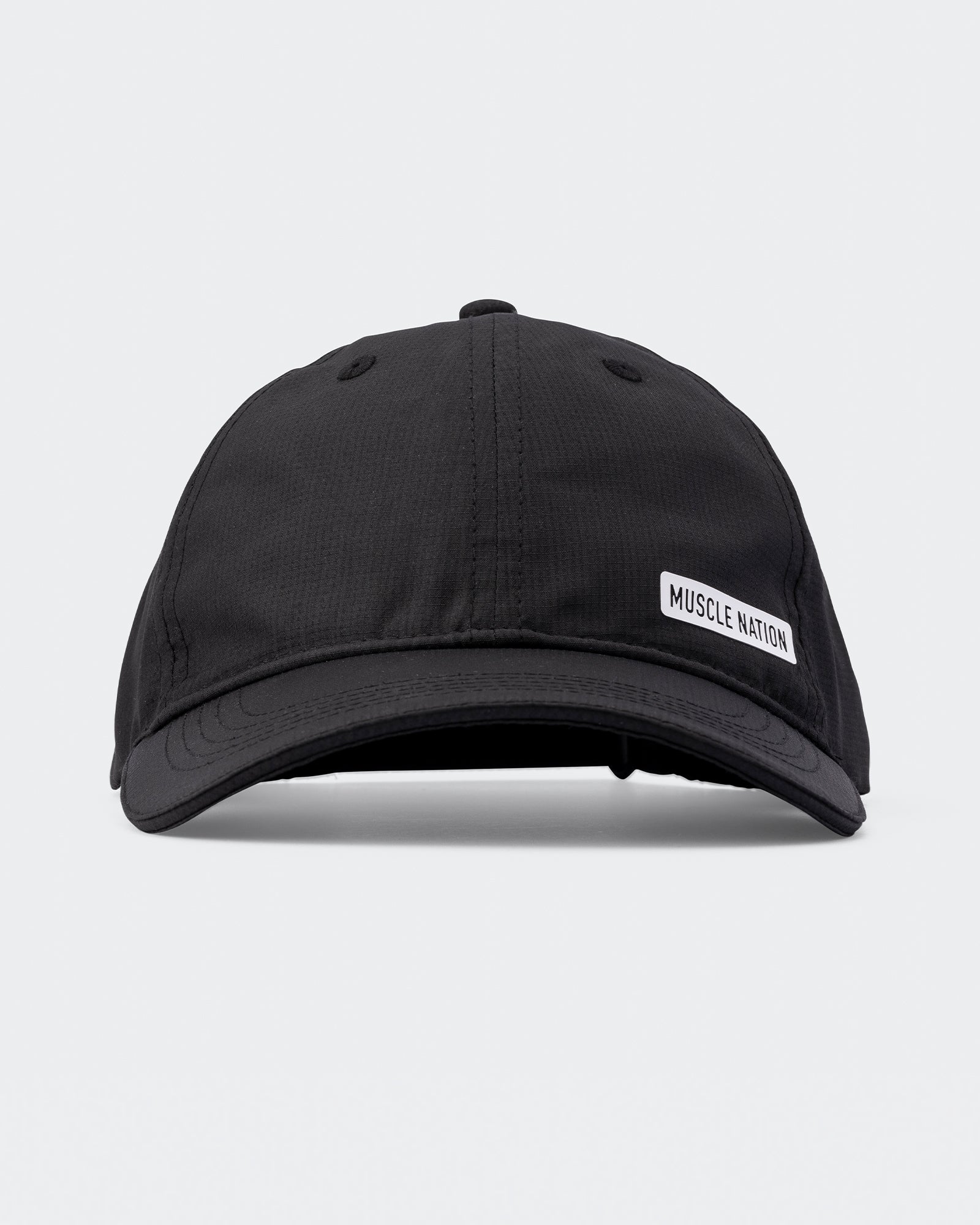 MN Active Cap - Black-Accessories-Black (White logo)-ACC1124175BLKWHTLG-ONE-MNAPPRL32753-2-Muscle Nation