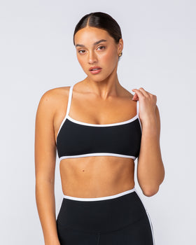 Goddess Bralette - Black-Bralettes-XXS-112413BLK-XXS-MNAPPRL33055-1-Muscle Nation