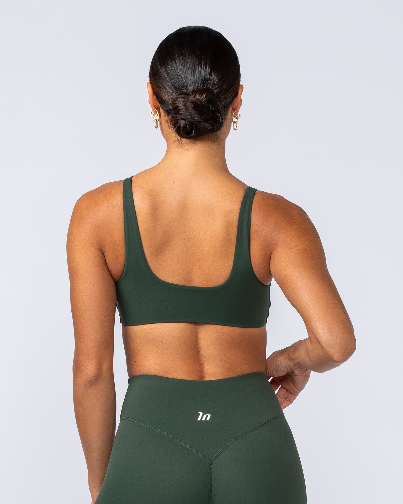 Embody Bralette - Dark Olive-Bralettes-XXS-1124109DKOLV-XXS-MNAPPRL34234-4-Muscle Nation