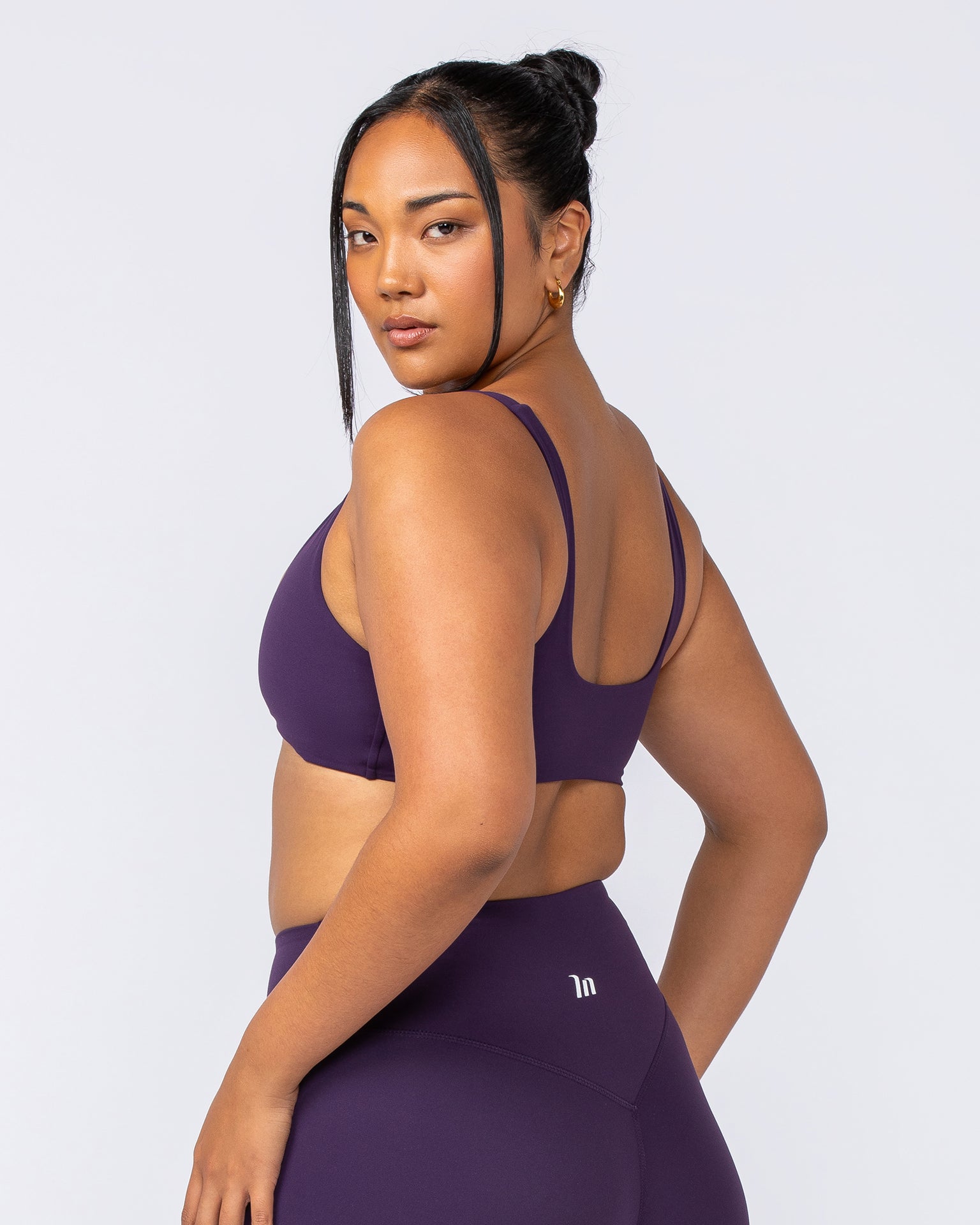 Embody Bralette - Dark Purple-Bralettes-XXS-1124109DRKPUR-XXS-MNAPPRL34198-3-Muscle Nation