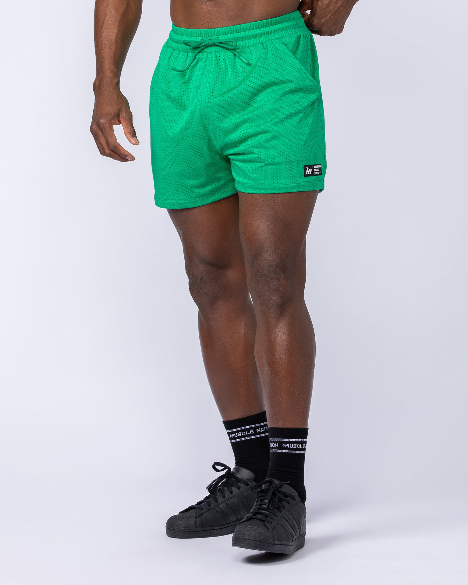 Lay Up 3.5" Shorts - Clover-Shorts-S-112462CLVR-S-MNAPPRL35403-1-Muscle Nation