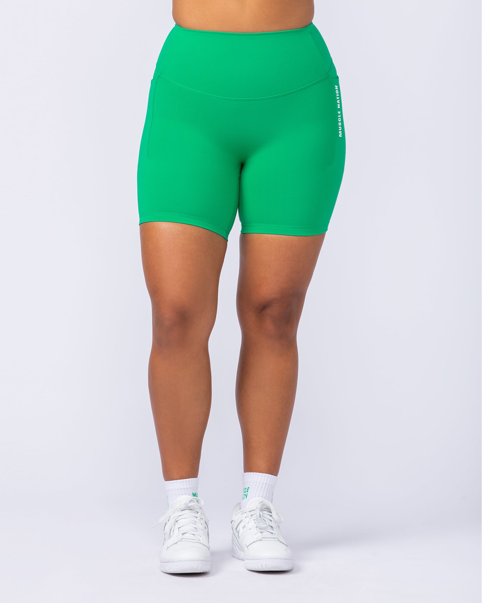 Core Pocket Bike Shorts - Clover-Shorts-XXS-112439CLVR-XXS-MNAPPRL33388-4-Muscle Nation