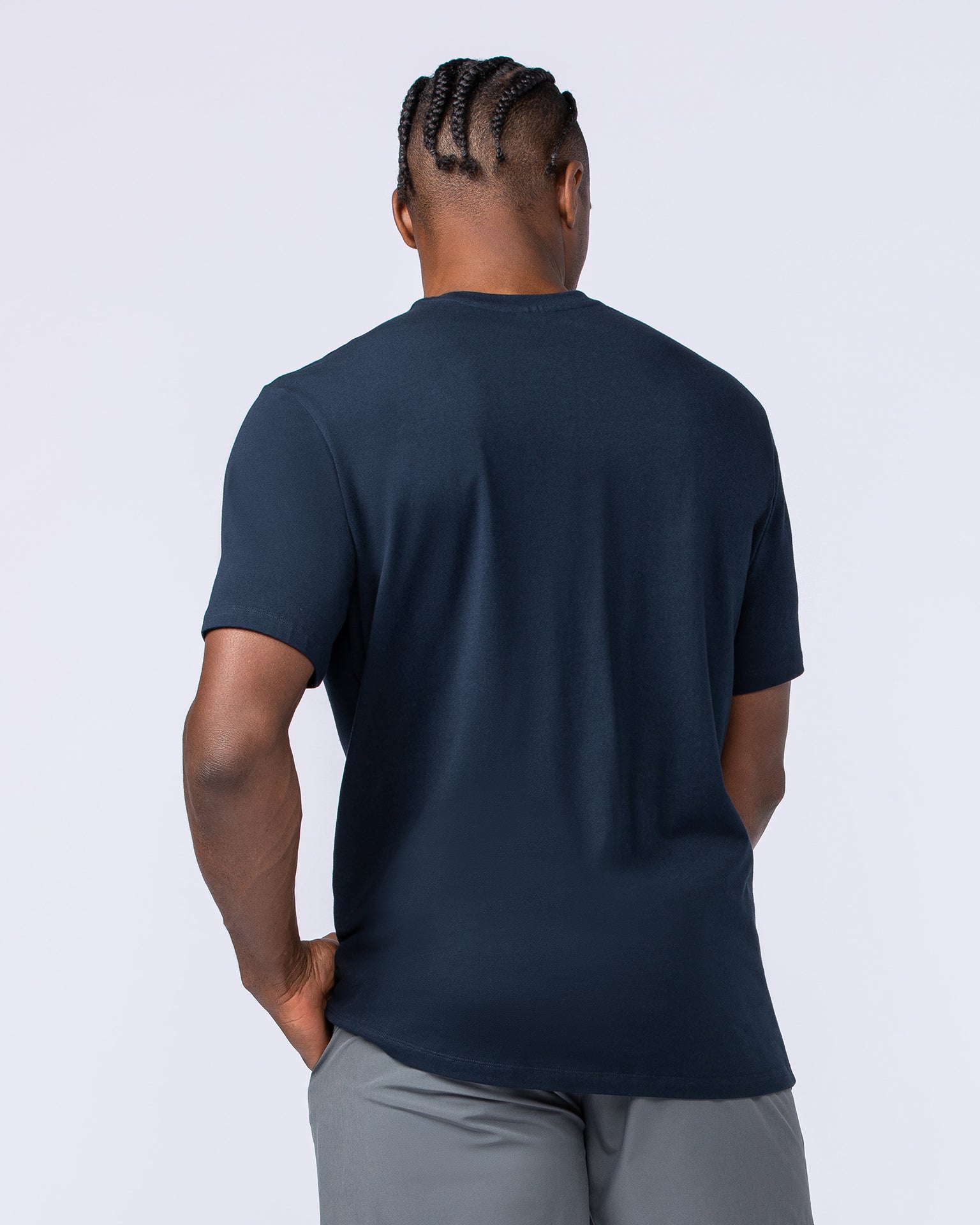 Staple Condition Tee - Navy-T-Shirts-S-112483NAVY-S-MNAPPRL35116-4-Muscle Nation