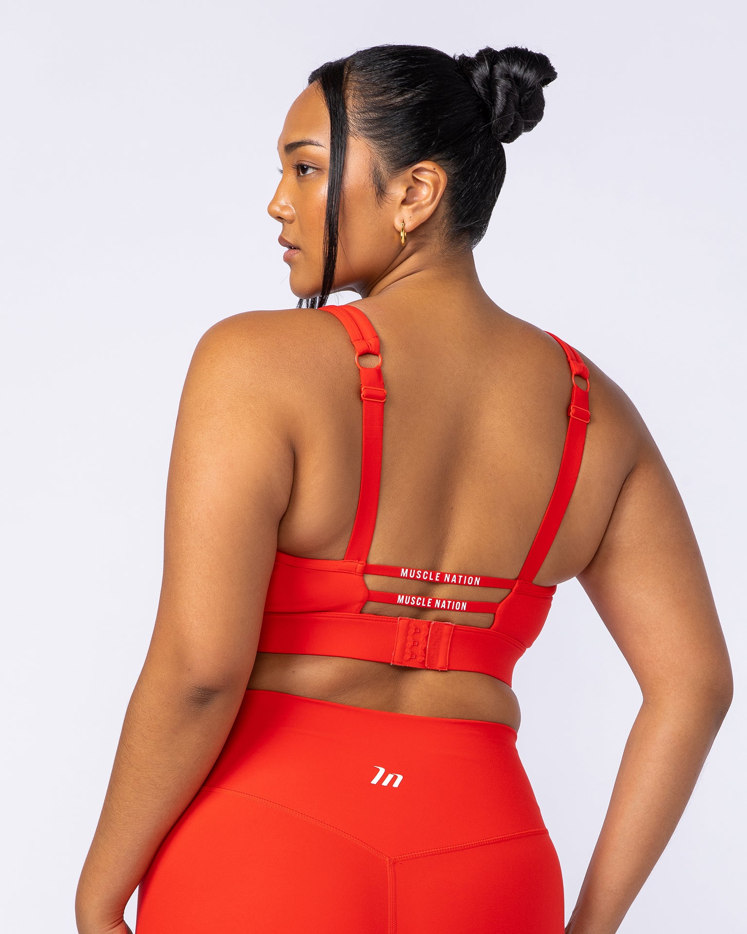 Elite Support Bra - Chilli-Sports Bras-XXS-112423CHIL-XXS-MNAPPRL33307-5-Muscle Nation