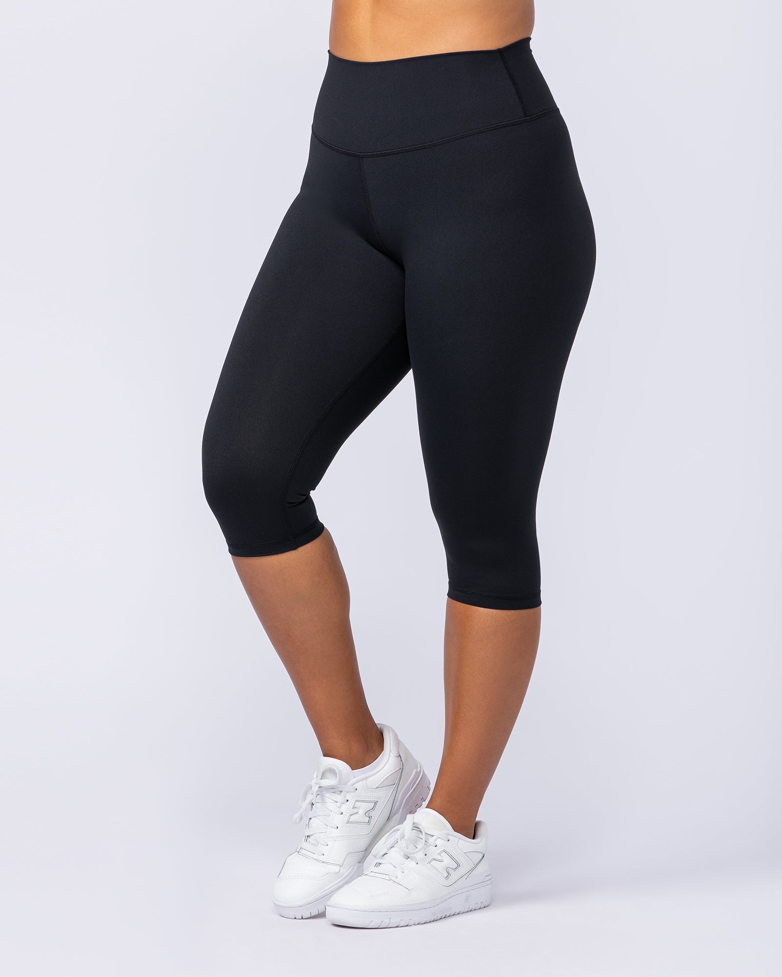 Replay Signature 3/4 Leggings - Black-Leggings-XXS-112440BLK-XXS-MNAPPRL33397-4-Muscle Nation